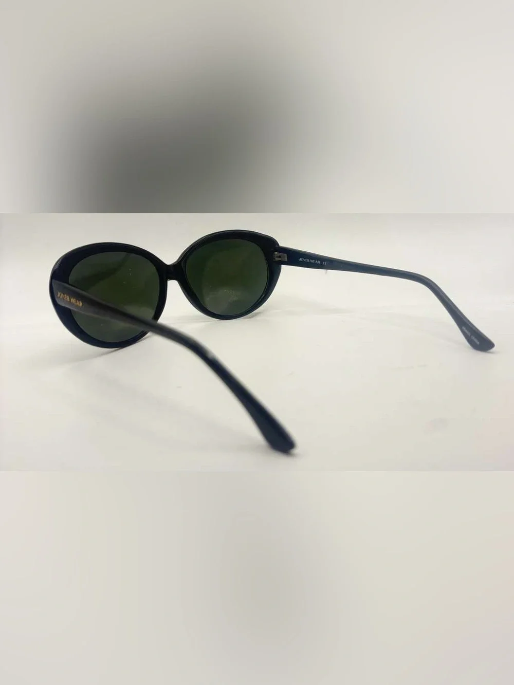 Jones Wear Black Oval Sunglasses Frames Only
